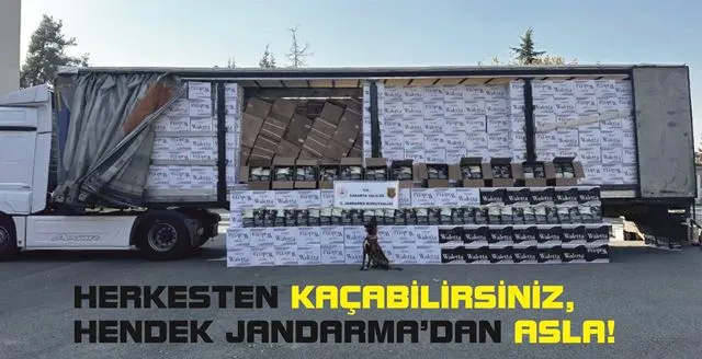 HENDEK JANDARMADAN KAÇIŞ YOK!