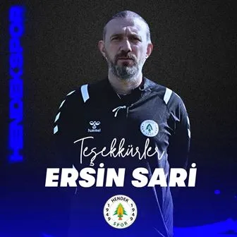 HENDEKSPORDA SARI İLE BURAYA KADAR! Teşekkürler Ersin SARİ...