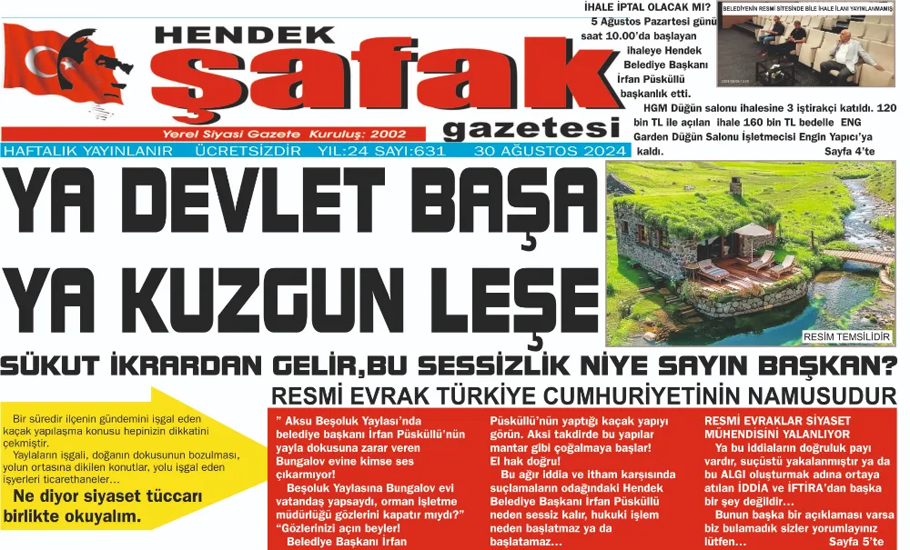 GAZETENİZ HENDEK ŞAFAK BUGÜN OKUYUCUSU İLE BULUŞTU