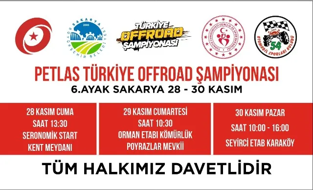 Sakarya, Motor Sporlarında Bir Kez Daha Türkiye’nin Odak Noktası Olacak