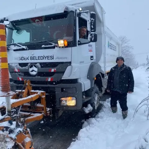 BELEDİYE KAR TAARRUZUNDA!