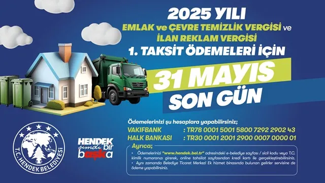 HENDEK BELEDİYESİNDEN ÇTV UYARISI