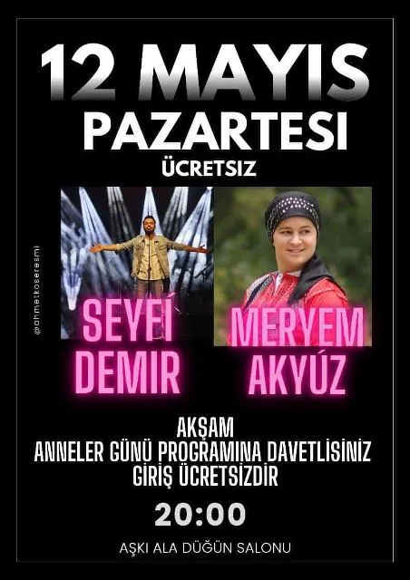 Hendek Karadenizliler Derneği’nden Anneler Günü Etkinliği!