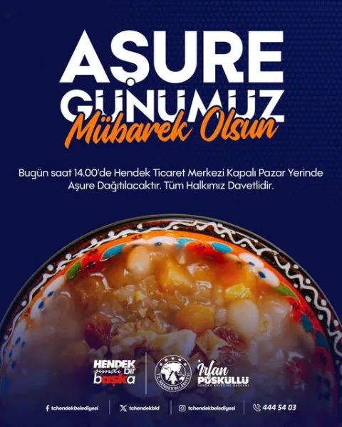HAYDİ AŞI-URE YEMEYE