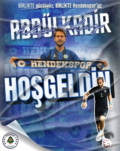 HOŞ GELDİN ABDÜLKADİR AKYILDIZ!