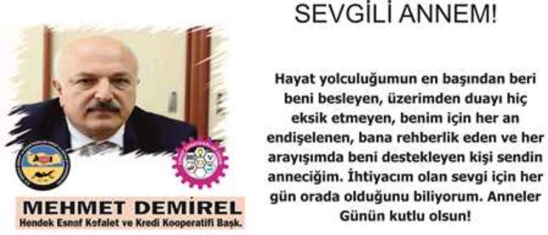 SEVGİLİ ANNEM!